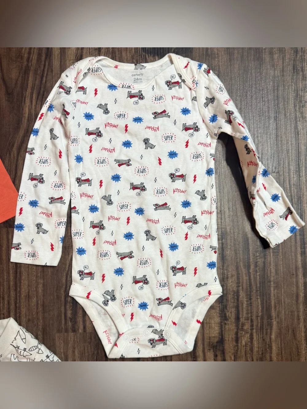 24 Months Baby Boy Long Sleeve Body Suit Garanimals Carter’s Winter Fall